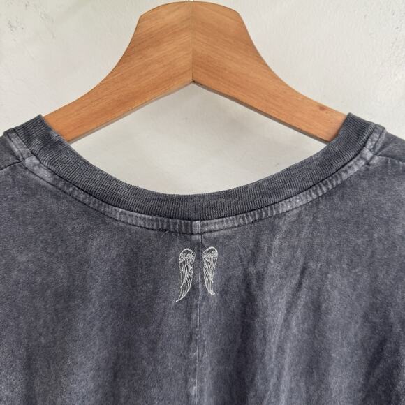 BERENICE Eflam Beach Logolu Fire Graphic T Shirt TS - Picture 3 of 4